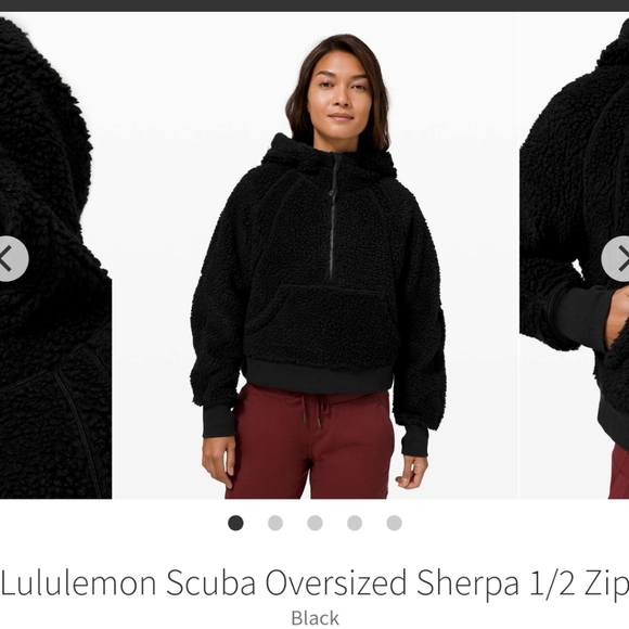 lululemon athletica Jackets & Blazers - Lululemon Scuba Oversized Sherpa 1/2 zip